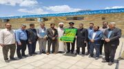 به احترام پرچم رضوی ۳ مددجو از زندان زرند آزاد شدند