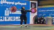 حسینی تنها نماینده مازندران در تیم ملی وزنه‌برداری بانوان