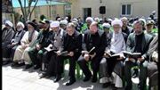 تجمع روحانیون سمنان در سوگ رئیس جمهور شهید+ فیلم