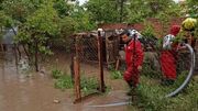 امدادرسانی به متأثرین از سیل و آب گرفتگی در شهرستان خلخال