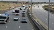 کاهش تردد وسایل نقلیه در محور‌های مواصلاتی استان قزوین