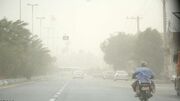 آسمان برخی مناطق استان کرمان غبار آلود است