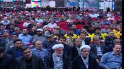 بزرگداشت هفتمین روز شهادت رئیس جمهور در گلستان شهدا