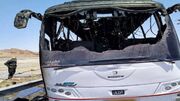 آتش سوزی اتوبوس مسافربری محور زاهدان-زابل/ حادثه مصدوم نداشت