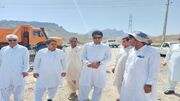 عملیات آبرسانی به روستاهای پایین دست سد خیرآباد نیکشهر آغاز شد