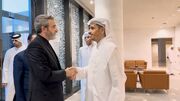 دیدار باقری با وزیر امور خارجه قطر