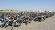 عیدانه پلیس راهور به صاحبان موتورسیکلت های توقیفی