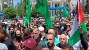 تظاهرات فلسطینیان در رام‌الله در محکومیت ترور هنیه
تظاهرات فلسطینیان در رام‌الله در محکومیت ترور هنیه