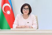 حضور رئیس مجلس جمهوری آذربایجان در مراسم تشییع رهبر شهید