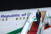 رئیس جمهوری وارد نیویورک شد