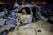تصادف مرگبار ۶ عضو خانواده در جاده قدیم تاکستان - ابهر