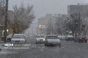 بارش برف و باران در شمال‌غرب کشور از امروز آغاز می‌شود