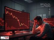 افت سنگین شاخص کل بورس