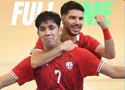 پیروزی تیم فوتسال افغانستان در برابر عربستان