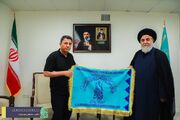 تشرف امیر قلعه‌نویی به مسجد جمکران+ تصاویر