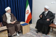 دیدار دبیرکل مجمع جهانی اهل بیت(ع) با آیت‌الله اراکی