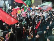 گزارش تصویری/ تجمع اقتدار و اقامه نماز استغاثه در ورامین