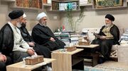 دیدار آیت‌الله رمضانی با تولیت عتبه عباسی / تأکید بر همکاری برای ترویج مکتب اهل بیت(ع)