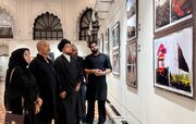 هجدهمین نمایشگاه بین‌المللی محرم در لکهنو؛ روایت جهانی عاشورا در قاب هنر + تصاویر