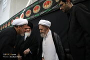 مراسم عزادرای روز هشتم ماه محرم در بیت آیت‌الله سبحانی