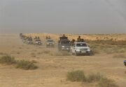 عملیات امنیتی حشد شعبی در مناطق صحرایی اطراف استان کربلا