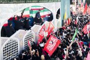 تشییع بی‌نظیر امام خامنه‌ای در تاریخ ثبت شد/ این حماسه، مصداق یاری الهی به مؤمنان است