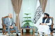 متقی و خلیل‌زاد درباره گسترش روابط افغانستان و آمریکا گفت‌وگو کردند