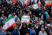 تشییع پرچمداران سنگر خیابان در مشهد