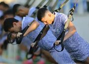 یاسر آسانی با پیراهن شماره ۷ در تمرین استقلال حاضر شد