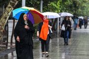 هواشناسی ۱۴ مهر ۱۴۰۳ /رگبار باران و رعد و برق در تهران و ۱۵ استان