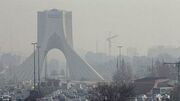 هشدار نارنجی آلودگی هوا در تهران