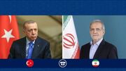 پزشکیان به اردوغان: رویکرد ایران بر پایه گفتگو و نفی تهدید است