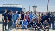 ۲۲ خدمه ایرانی نفتکش توقیف شده توسط آمریکا در کراچی تحویل ایران شدند