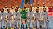 قهرمانی تیم ملی فوتسال بانوان در تورنمنت کافا