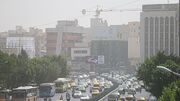 هوای تهران در آستانه آلودگی
