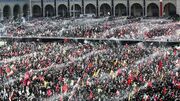 هلال احمر: مراسم وداع تاکنون مصدوم خاصی نداشته است