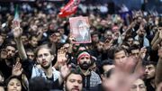 مراسم عزاداری اربعینِ هیأت های دانشجویی در جوار محل شهادت رهبر انقلاب