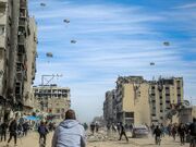 Aid airdrop kills five people in Gaza after parachute fails