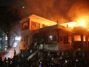 ‘Symbol of fascism’: Bangladesh protesters torch family home of ousted PM