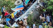 Bus plunges into Himalayan gorge in north India, killing at least 36 people