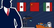 Donald Trump’s trade tariffs on Canada, Mexico and China explained visually