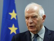 ‘Let’s talk about it’: EU’s Borrell presses Israel on two-state solution