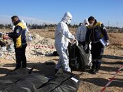 Mass grave found near Damascus could contain 100,000 bodies