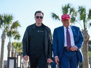 Elon Musk and Donald Trump add SpaceX rocket launch to their growing bond