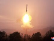 North Korea launches barrage of short-range ballistic missiles towards sea