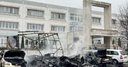 Russia says two killed in Ukrainian shelling and drones hit oil refinery