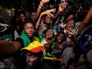 Celebrations as Senegal opposition candidate takes early lead in polls