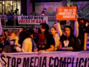 ‘Shame on you’: Pro-Palestine protest at White House correspondents’ dinner