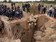 South Africa’s police minister promises to clamp down on illegal mining