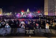 ‘State of the Union is genocide’: Gaza protesters challenge Biden speech